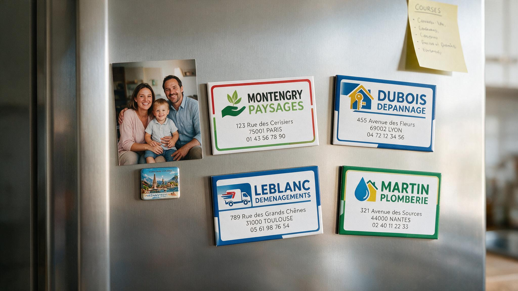 Magnet frigo publicitaire : le support de fidélisation client le plus rentable.